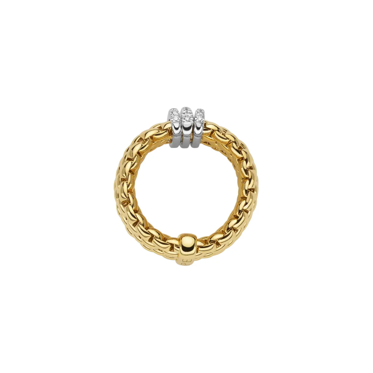 FOPE Panorama Flex'it Ring With Diamonds - Image 4