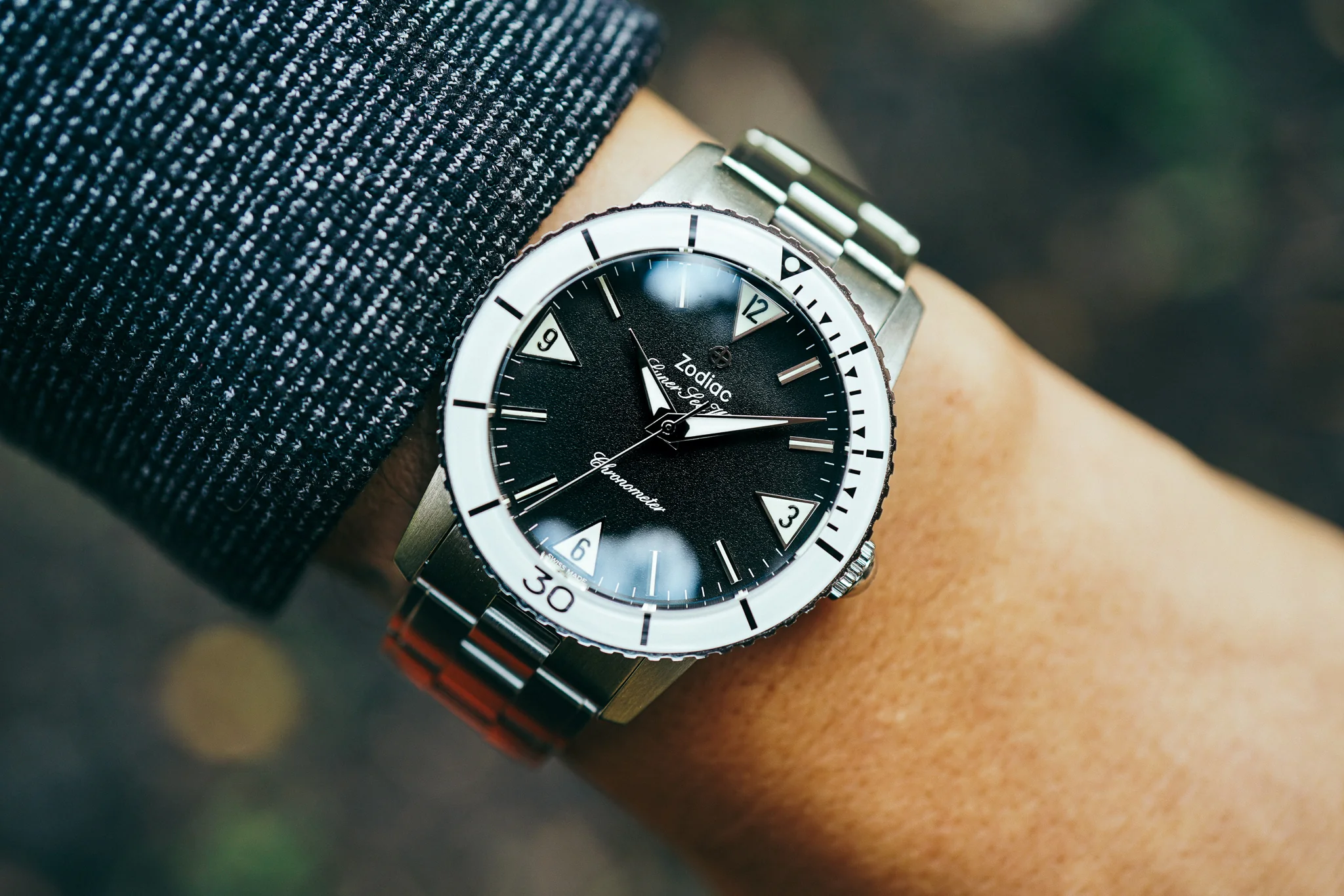 Zodiac Super Sea Wolf Topper Limited Edition "White Wolf" ZO9208 - Image 11